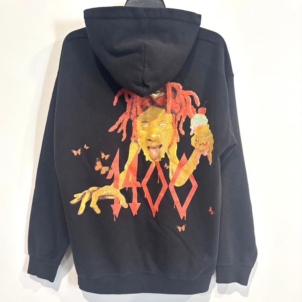 Trippie Redd Mens Hoodie Medium 1400 Graphic Rap Concert Tour Streetwear 21411